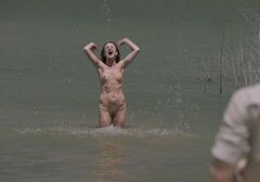 3. Juliette Lewis completely nude in Camping series (2018)