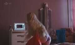 5. Florence Pugh in panties from Marcella series (nude boobs)