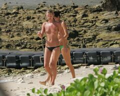 22. Kate Moss's nude flashings + photos topless in a bikini