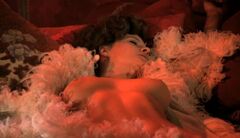 Laura Antonelli naked in erotic scenes from Mio Dio, Come Sono Caduta In Basso! movie (1974)