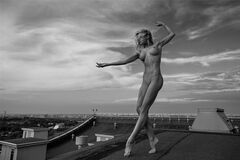 Julia Reutova nude in b&w photos