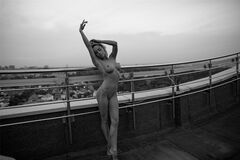 2. Julia Reutova nude in b&w photos