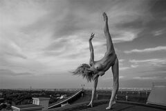 4. Julia Reutova nude in b&w photos