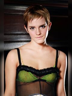 Emma Watson's hot photos in lingerie