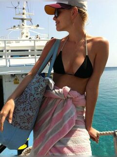 2. Elena Chernjavskaja in a bikini