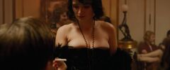 Eve Hewson's boobs flashings in Motyljok movie (2017)