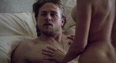 2. Kim Dickens nude in bed scenes from Sons of Anarchy series (2013-2014) and House of Cards series (2015)