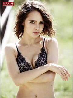 2. Julija Hlynina's hot photos for Maxim